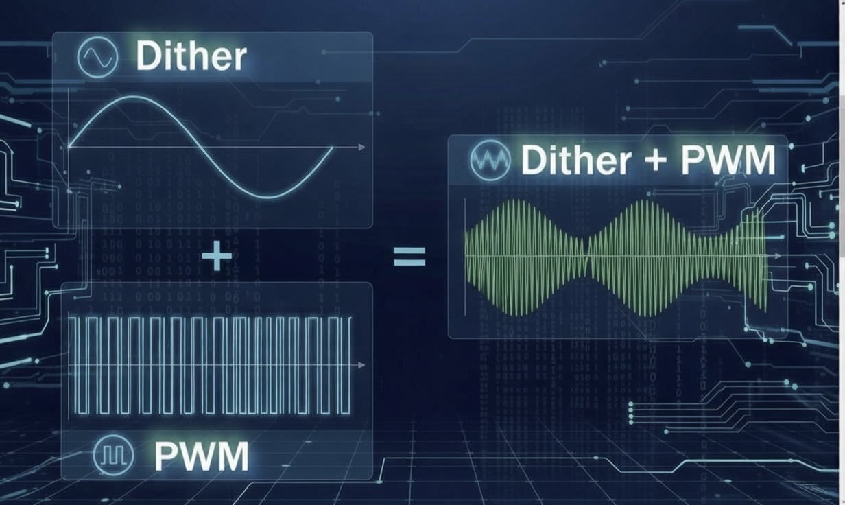PWM 及顫振頻率獨立調控